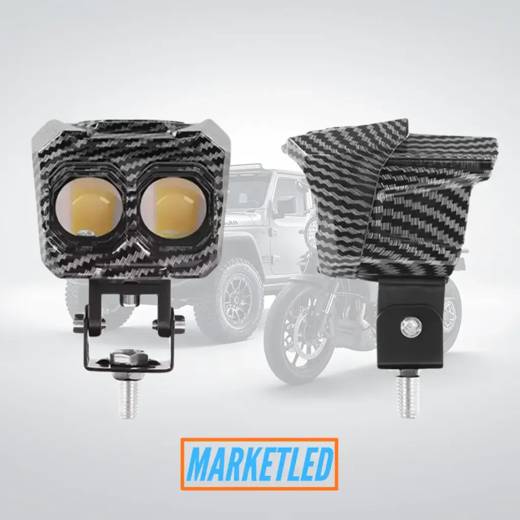 LED 2X2 FIBRA DE CARBONO (SUELTO)