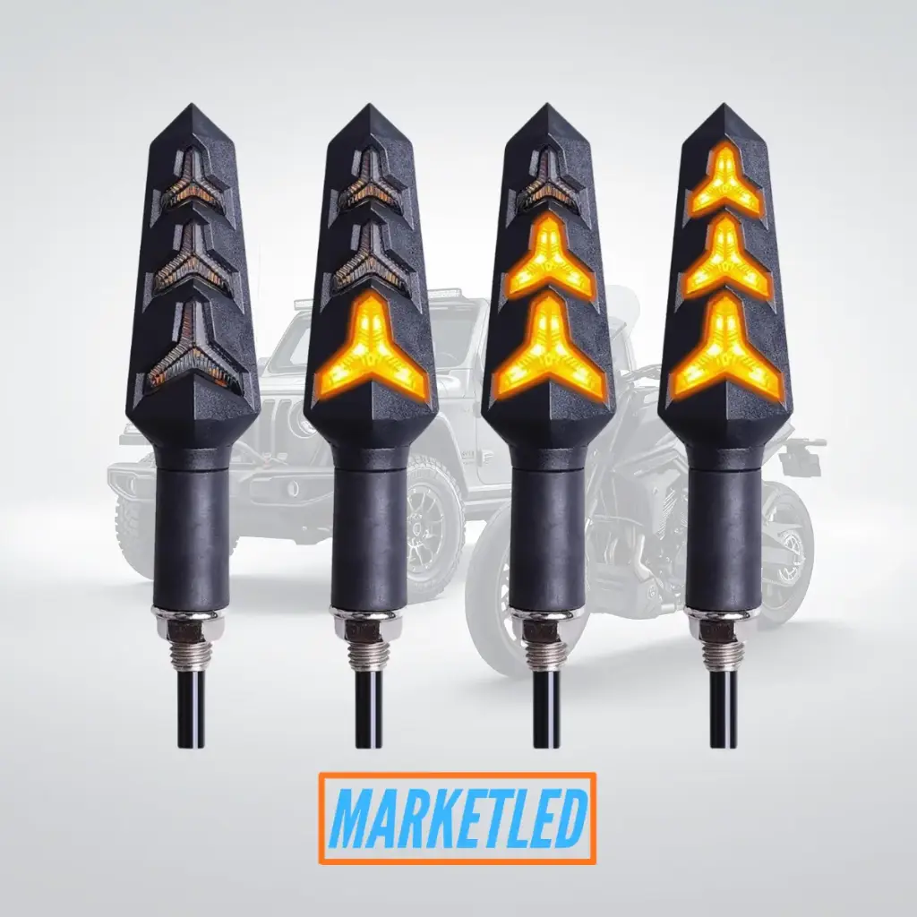 [LEDBOX-0043] GUIÑADOR TRIANGULAR (PAR)