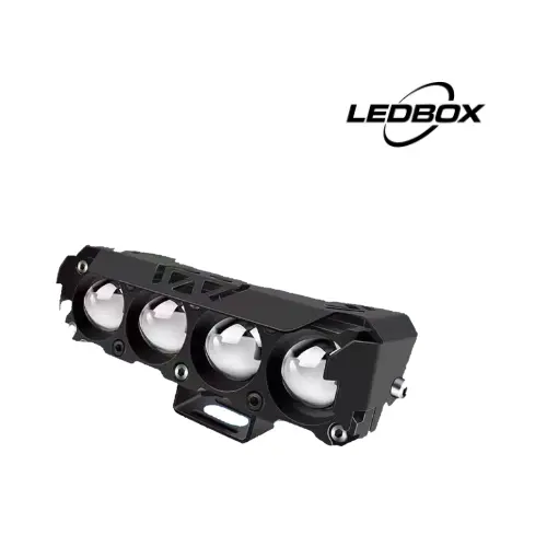[LEDBOX-0002] FOCO 4X4 LUPAS lineal S/Ventilador LEDBOX